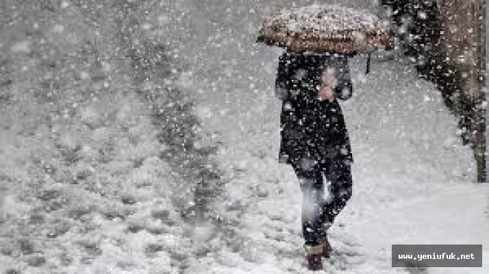 Elazığ'da yoğun kar yağışı