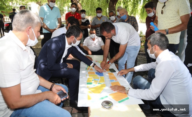 Başkan şerifoğulları, Ulukent Mahallesi’nin Yeni Yaşam Alanında İncelemelerde Bulundu