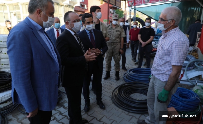 Vali Yırık, Şehit Fethi Sekin'in Kabrini Ziyaret Etti