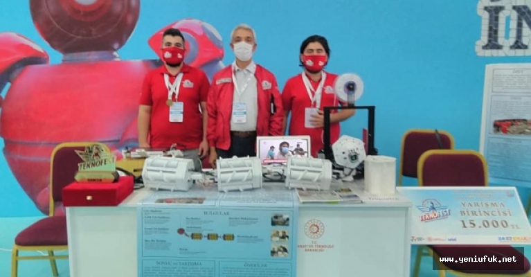 Enkaz Altı Arama Kurtarma Robotu Projesi Birincilik Ödülü Aldı