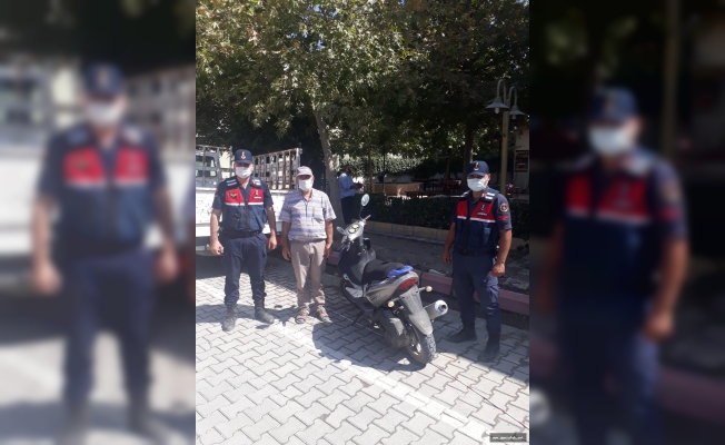 Motosiklet Hırsızı Jandarma’dan Kaçamadı