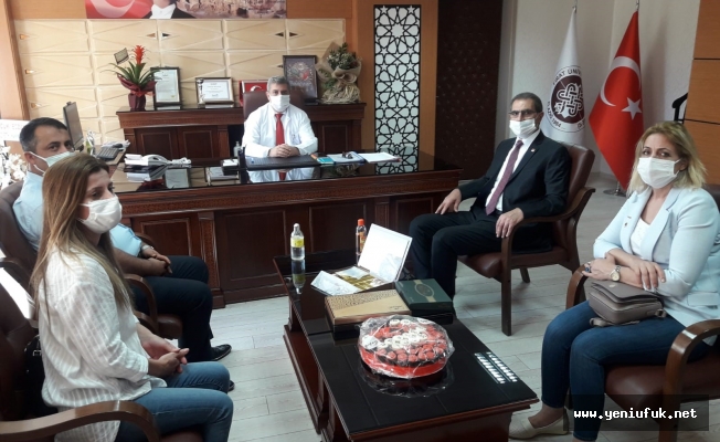 CHP İl Yönetiminden Başhekim Kaygusuz'a Ziyaret