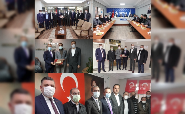 Başkan Arslan'dan Siyasi Partilere Ziyaret