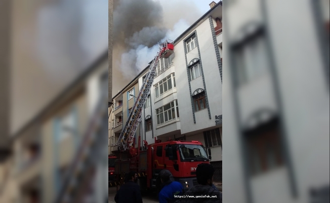Mustafapaşa'da Korkutan Yangın