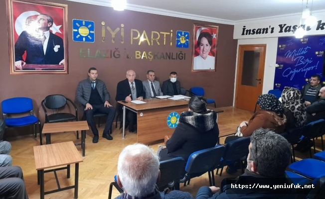 İYİ Parti Merkez İlçe Yönetim Kurulu  Toplantısı Yapıldı