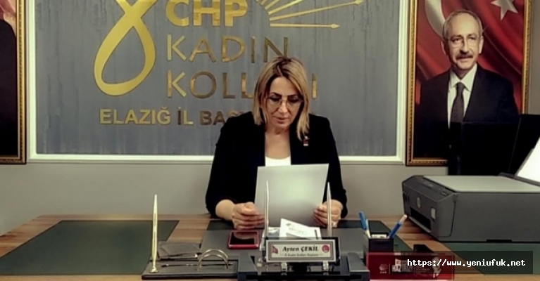 CHP Elazığ kadın kollarından Kaftancıoğlu’na destek