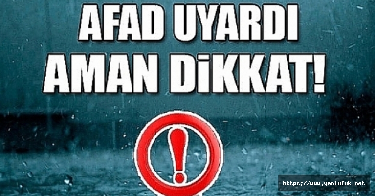 AFAD UYARDI