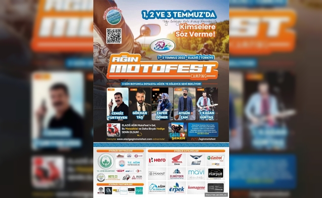 AĞIN’DA MOTOFEST HEYECANI BAŞLIYOR