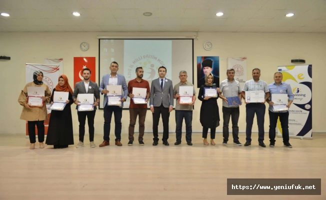 E-TWİNİNG KALİTE ETİKETLERİ VE KALİTE LEVHALARI SAHİPLERİNİ BULDU