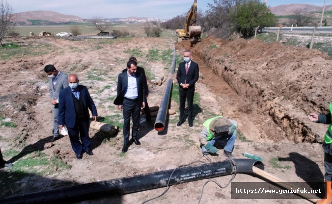 İÇME SUYU, KANALİZASYON VE YAĞMUR SUYU HATTI İHALESİ : 2. KISMI SALI GÜNÜ YAPILACAK