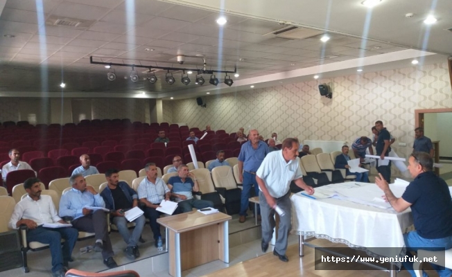 ELAZIĞ İL ÖZEL İDARESİ  MUHTARLARA BİLGİLENDİRME TOPLANTILARINI SÜRDÜRÜYOR