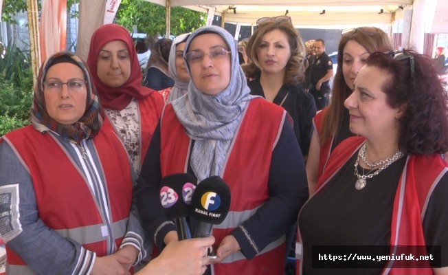 KEREM ALİ İÇİN ÖĞRETMENEVİ ÖNÜNDE KERMES DÜZENLENDİ