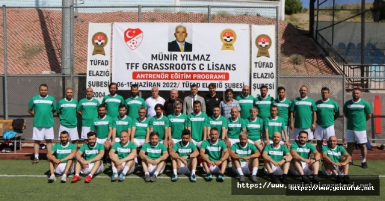 “MÜNİR YILMAZ FUTBOL ANTRENÖR GELİŞİM SEMİNERİ” TAMAMLANDI