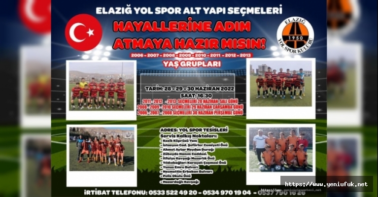 YOLSPOR GELECEĞİN YILDIZLARINI SEÇİYOR