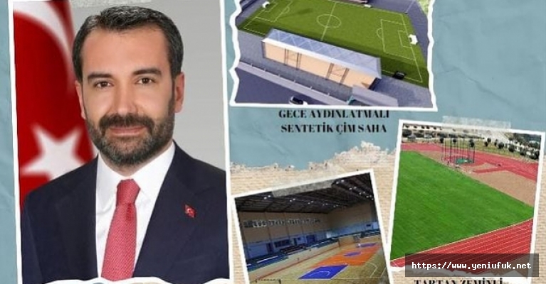 ELAZIĞ BELEDİYESİ SPOR ALANINDA DA BÜYÜK YATIRIMIN MÜJDESİNİ VERDİ