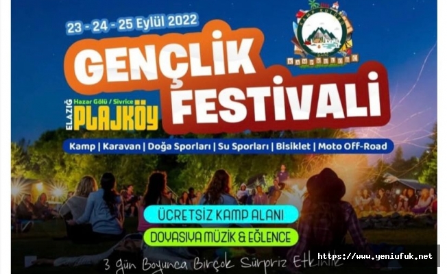 ELAZIĞ’DA 28 ŞEHRİN KATILIMIYLA BİR FESTİVAL YAPACAĞIZ