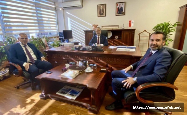 MİLLETVEKİLİ BULUT VE BAŞKAN ŞERİFOĞULLARI’NDAN, ÖZGÜR’E HAYIRLI OLSUN ZİYARETİ