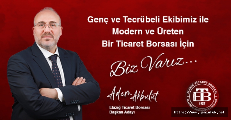 ÖZELDE TİCARET BORSASI GENELDE ELAZIĞ İÇİN