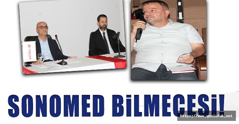 SONOMED BİLMECESİ!