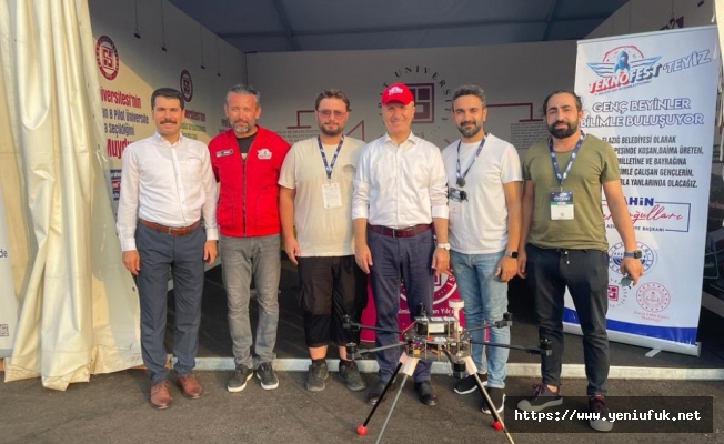 TEKNOFEST KARADENİZ’DE FÜ STANDINA YOĞUN İLGİ