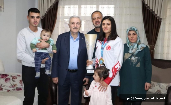 DEMİRBAĞ DÜNYA ŞAMPİYONU SILA KARTAL İLE BİR ARAYA GELDİ