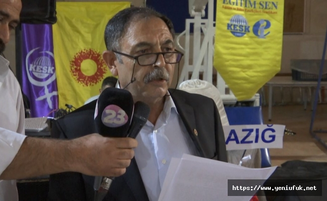 EĞİTİM SEN ELAZIĞ ŞUBESİ, DÜNYA ÖĞRETMENLER GÜNÜ'NDE ETKİNLİK DÜZENLEDİ