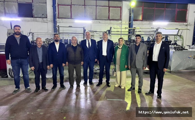 ELAZIĞ EKONOMİ PLATFORMU’NDAN OSB’YE ZİYARET