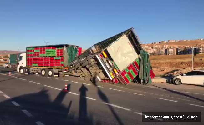 GÜNEY ÇEVRE YOLUNDA TRAFİK KAZASI