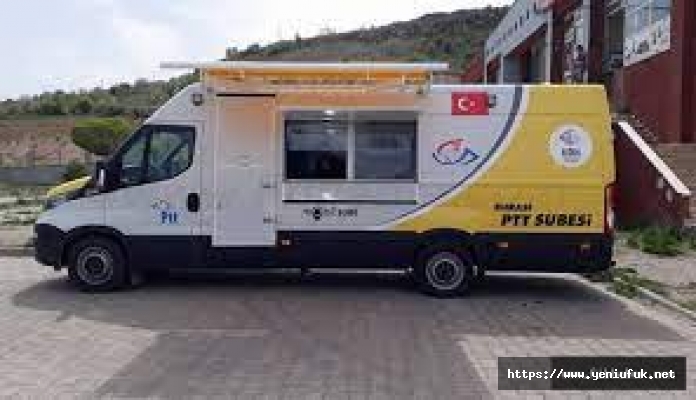 MOBİLİZE PTT ARACI VATANDAŞIN HİZMETİNDE