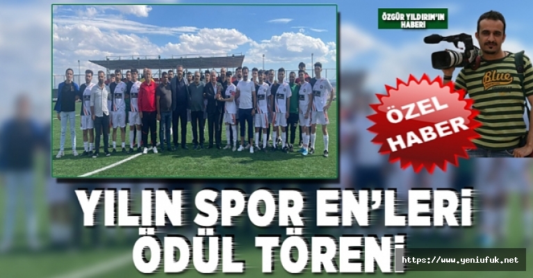 YILIN SPOR EN’LERİ ÖDÜL TÖRENİ