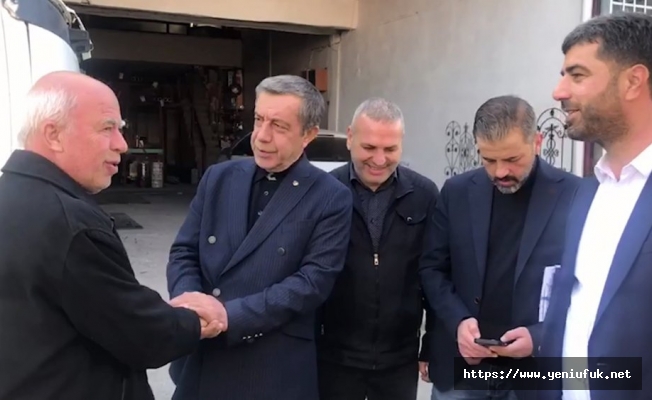 BAŞKAN ADAYI ŞEKERDAĞ, SANAYİ SİTESİ ESNAFLARIYLA BİR ARAYA GELDİ