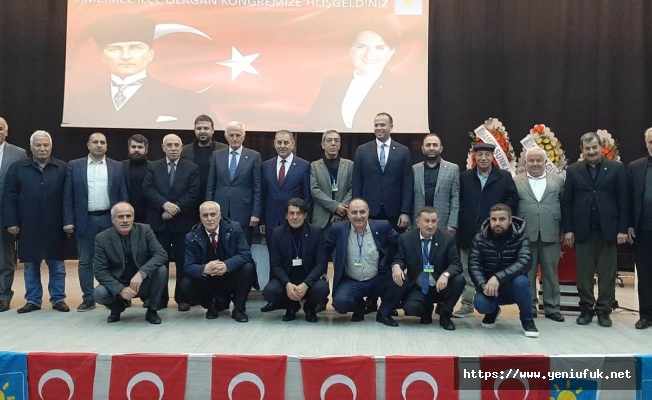 İYİ PARTİ MERKEZ İLÇE 3. OLAĞAN KONGRESİ YAPILDI