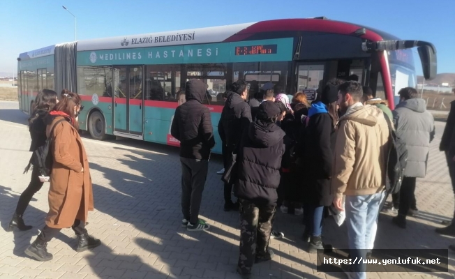 Elazığ'da Öğrencilerin Ulaşım Sorunu
