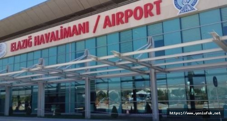 Elazığ havalimanı 2022 yılı yolcu sayısı açıklandı