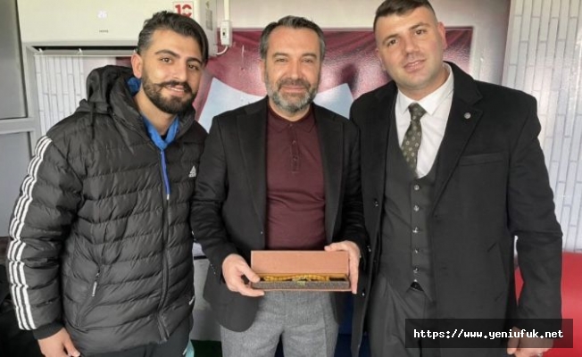 Gurbetçi Elazığsporlu İş Adamından Başkan Şerifoğulları’na Hediye