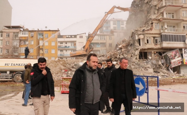 Ağar, Elazığ’da hasar tespit çalışmalarını inceledi