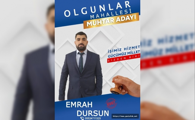 “İşimiz Hizmet, Gücümüz Millet”