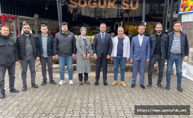 Aday Adayı Fatih Çelik ziyaretlerini sürdürüyor