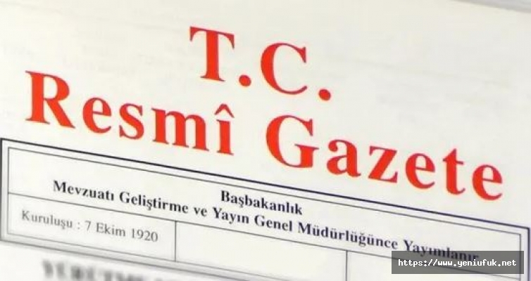 Genelge Resmi Gazete'de yayımlandı