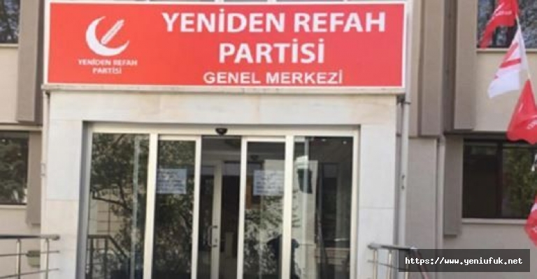 Yeniden Refah Partisi’nin Başvuru Sayısı Belli Oldu!