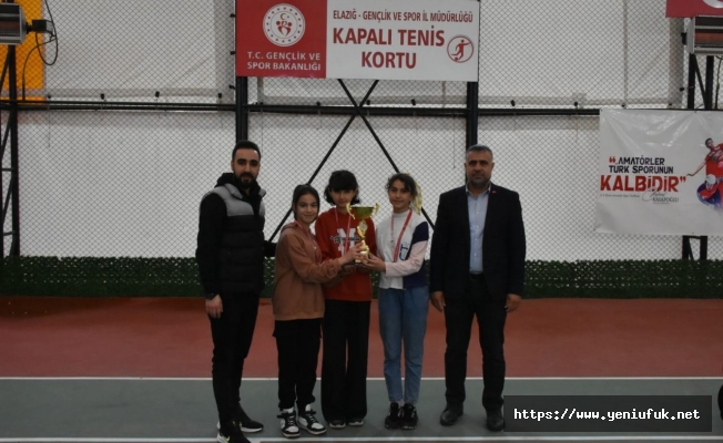 Küçüklerin Tenis Mücadelesi Sona Erdi