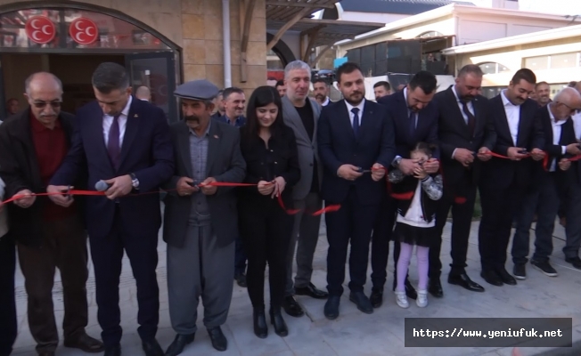MHP Elazığ Milletvekili Adayı Hakan Kuzu’nun Seçim İletişim Merkezi açıldı