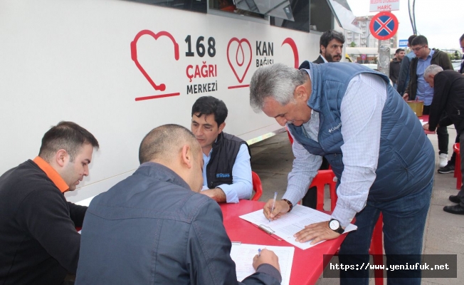 Misaş Marketler Zinciri'nden Kızılay'a kan bağışı