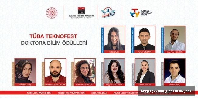 Tüba - Teknofest Doktora Bilim Ödülleri Açıklandı