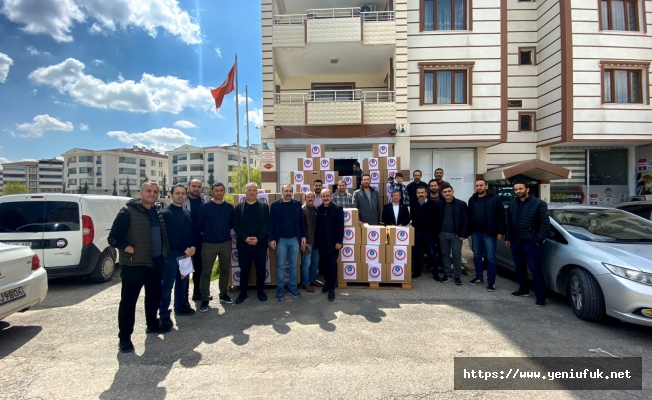 Türk Eğitim Sen Elazığ Şubesi’nden 179 Aileye Ramazan Kolisi