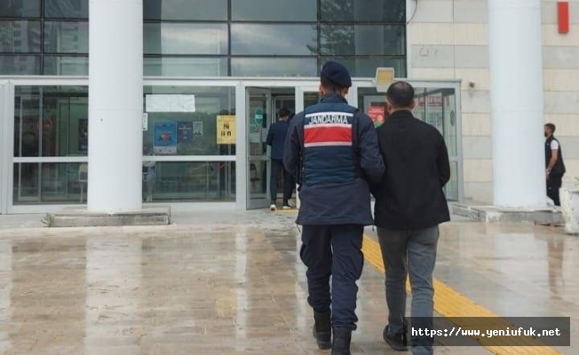 Elazığ'da 10 yıl hapis cezası bulunan zanlı yakalandı!