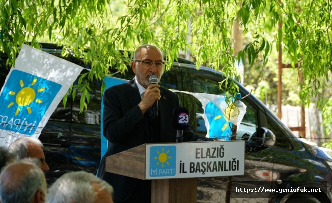 İYİ Parti Adayı Av. İrfan Sönmez, Palu'da