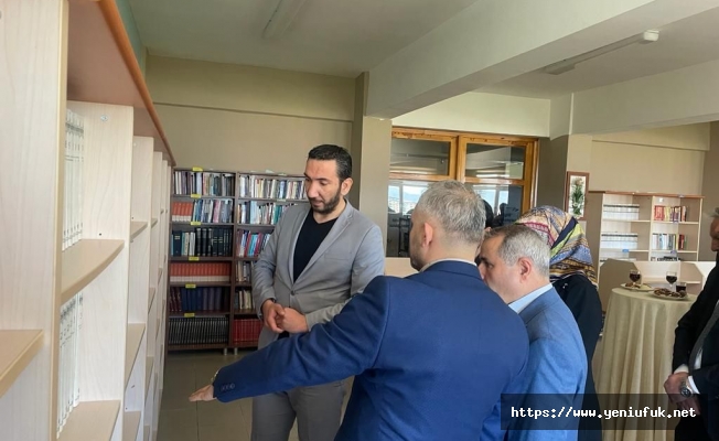 Türk Eğitim Sen Elazığ Şubesi kütüphane desteklerini sürdürüyor
