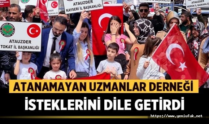 ATAUZDER: Yeniden atanmak istiyoruz!