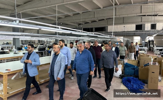 Gürkan’dan Türkiye’nin En Büyük Çanta Fabrikasına Ziyaret